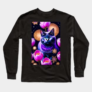 Blingy British Shorthair Long Sleeve T-Shirt